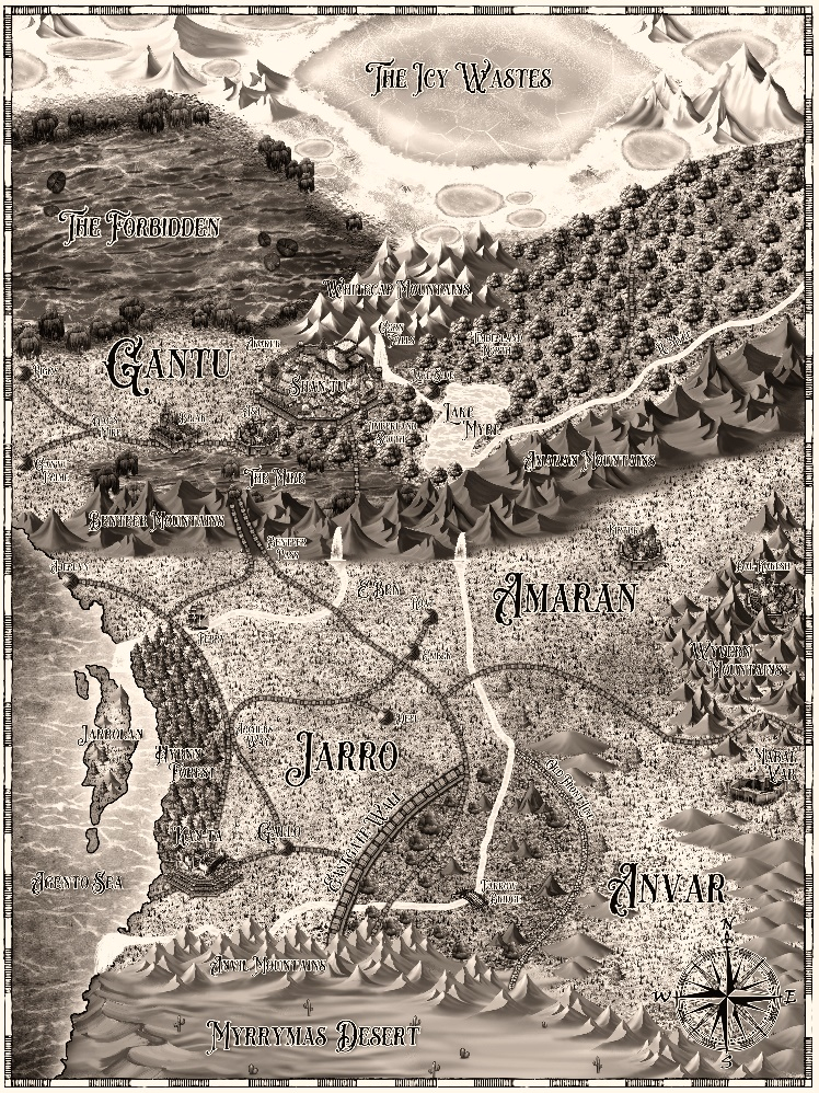 Regional map used for Wyvern